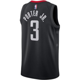 NBA Houston Rockets Trikot Kevin Porter JR 3 Jordan 2022-23 Statement Edition Schwarz Swingman - Herren